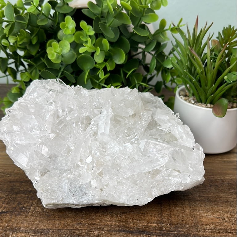 Crystal Joys Quartz Cluster Statement Piece, AAA Specimen, 4-4.9kg 