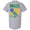 Brazil, variant on Men's International Country Soccer Tournament Short Sleeve T-Shirt-Croatia-Sports Grey-Medium