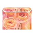 thumbnail image 7 of Yayeee Collapsible Cube Storage Bin with Lid Fabric Closet Decorative Basket with Handles, Pink Flowers, 7 of 7