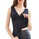 thumbnail image 1 of Minnieouse Ropa interior Lencería de terciopelo Sexy Chaleco con cuello en V de encaje Apretar Flabby Smooth Cintura Forma usar Tops de gran Ropa interior Negro 2XL, 1 of 6