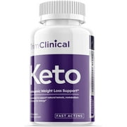 (1 Pack) Trim Clinical Keto - Supplement for Weight Loss - Energy & Focus Boosting Dietary Supplements for Weight Management & Metabolism - Advanced Fat Burn Raspberry Ketones Pills - 60 Capsules
