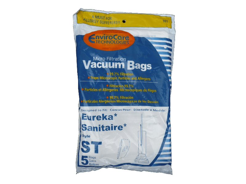 SC600 161 Enviro Eureka Style ST Vacuum Bags Micro Allergen Type Vac 63213B-10 