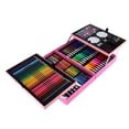 thumbnail image 4 of Drawing Art Box Washable Odorless Colorful Safe Pigment 2 Layer Aluminum Box Art Set, 4 of 14
