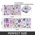 thumbnail image 7 of Purple Gothic Cat Crystal Pattern Kitchen Rugs Sets Of 2,Anti Fatigue Kitchen Mat Rugs Non Slip Washable,Decorative Kitchen Floor Mats for Kitchen,Sink,Laundry,17"x30"+17"x47", 7 of 7
