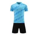 thumbnail image 5 of mgoYE Boys Quick Dry Athletic Short-Sleeve T- Shirt and Active Mesh Shorts Set Size 5-6 Years, 5 of 7