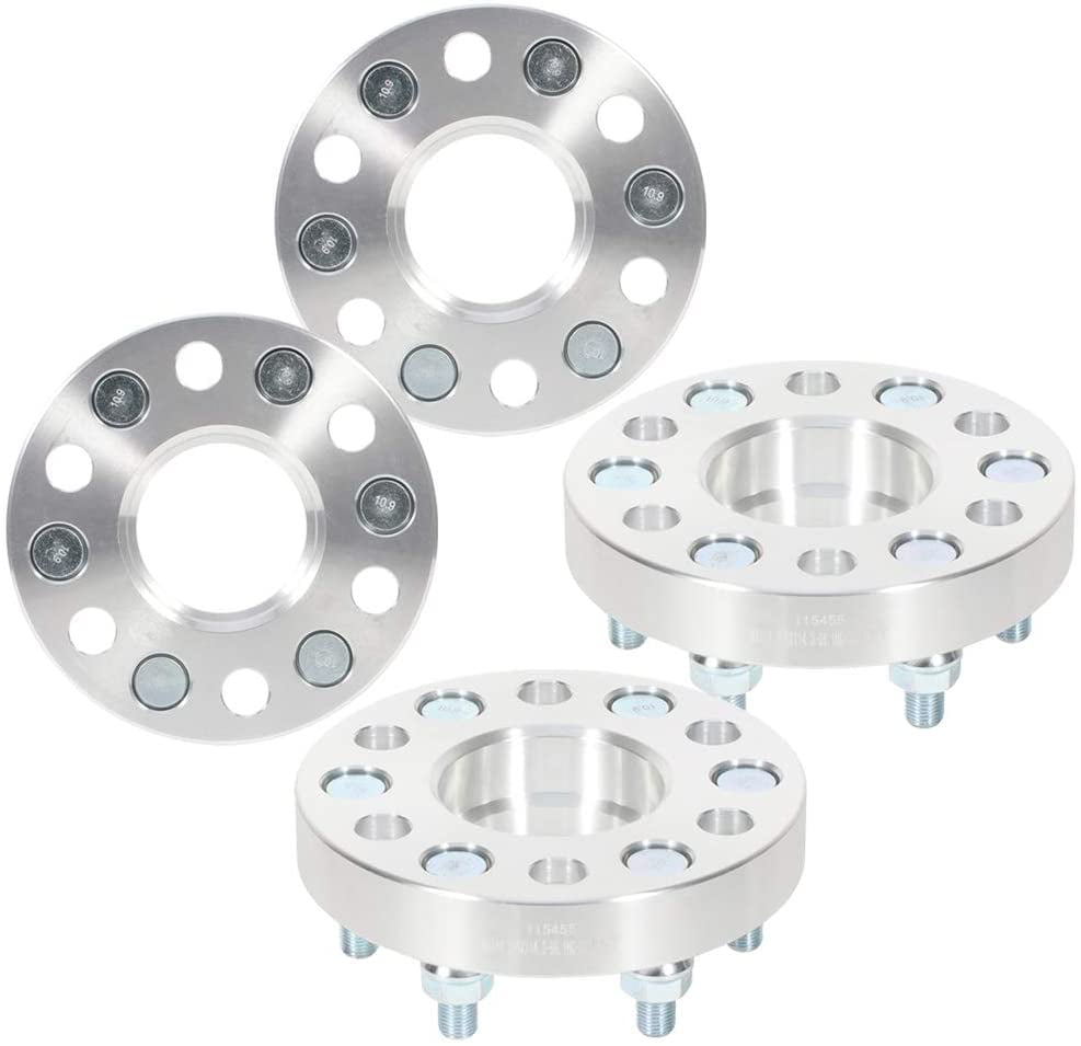 ECCPP 4X 1 Wheel Spacer 6x4.5 to 6x4.5 66.1mm Wheel Spacers fits for 2005-2014 Nissan Frontier with 12x1.25 Studs 