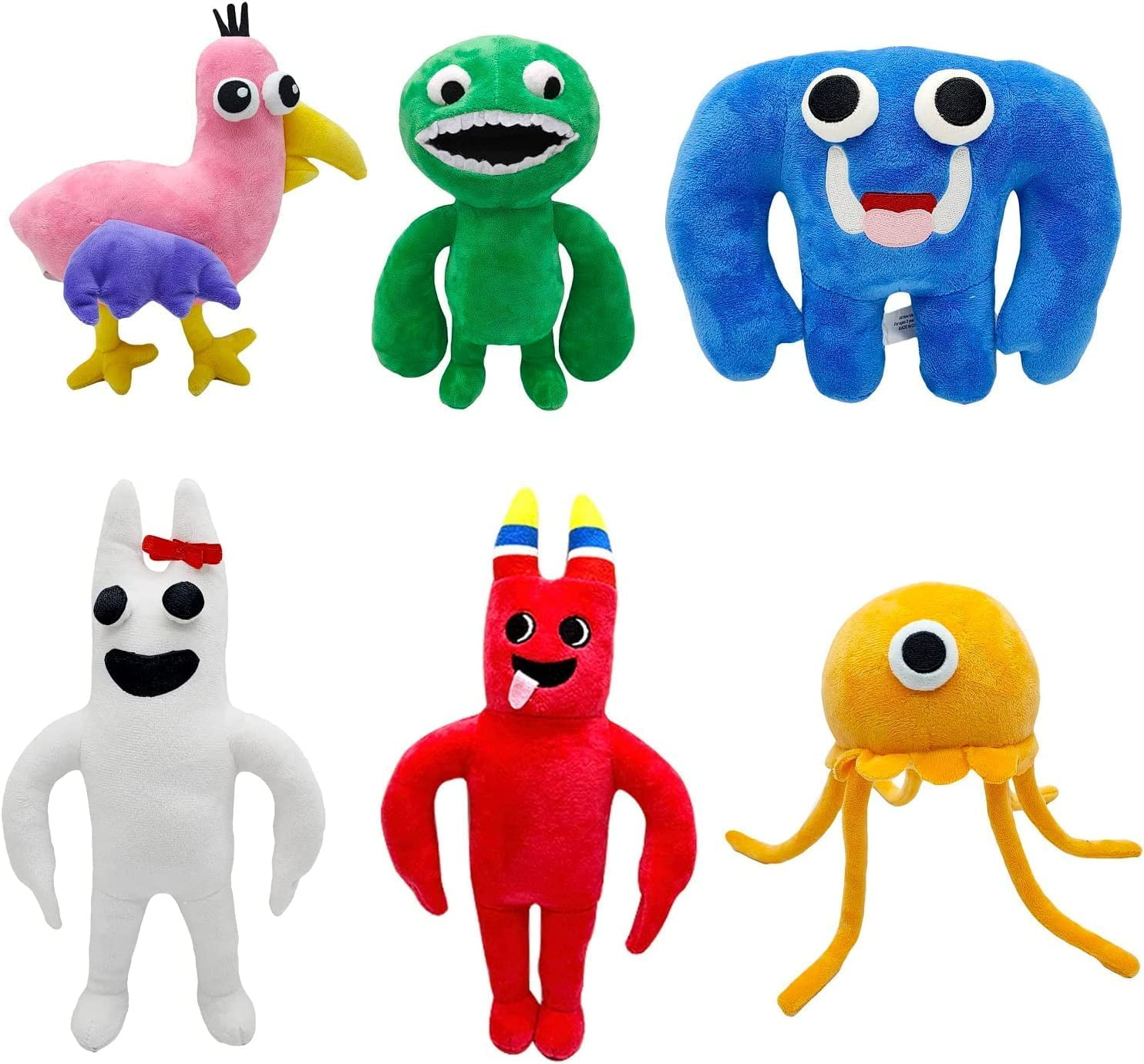 Garten of Banban Plush,10 inches Garten of Banban Jumbo Josh Plushies Toys,  Soft Monster Horror Stuffed Figure Doll for Fans Gift, Soft Stuffed Animal  Figure Doll for Kids and Adult(8 Pcs) 