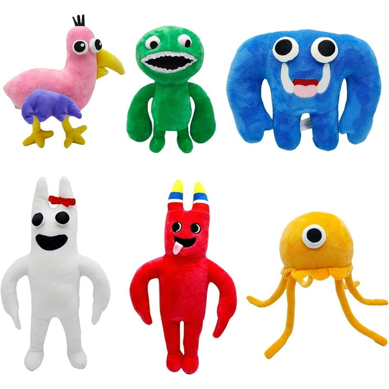 Garten of Banban Plush,10 inches Garten of Banban Jumbo Josh Plushies Toys,  Soft Monster Horror Stuffed Figure Doll for Fans Gift, Soft Stuffed Animal  Figure Doll for Kids and Adult (6PCS) 