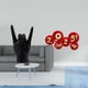 thumbnail image 2 of Escultura De Gesto De Roca, Adorno De Bendición, Señal De Mano Creativa, Artesanía Para Apartamento, Dormitorio, Restaurante Y Decoración De Abanicos De Papel Para Año Nuevo Chino,, 2 of 8