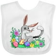 thumbnail image 3 of Inktastic Easter Bilby with Eggs and Flowers Boys or Girls Baby Bib, 3 of 4