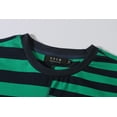 thumbnail image 4 of SSLR Men's Long Sleeve Striped Shirts T shirt Casual Crewneck Cotton Tee Shirts, 4 of 8