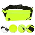 thumbnail image 3 of Unique Bargains 1 Pc Reflective without Kettle Bag Running Waist Pack for Hiking Gym EVA Green, 3 of 4