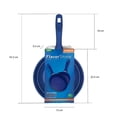 thumbnail image 4 of Juego de sartenes antiadherentes Flavorstone set 2 sartenes 20 y 24 cm Azul, 4 of 6