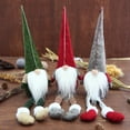 thumbnail image 3 of Adornos navideños Muñeco Rudolph Piernas Largas Rojo Verde Gris 3 piezas, 3 of 5