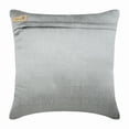 thumbnail image 3 of Cushion Cover Custom, Silver Bands - 12x12 Inches Decorative Throw Pillow Covers In Silk With Sequin & Bead Embroidery, 3 of 6