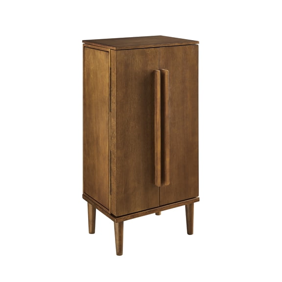 Powell Barjune Jewelry Armoire, Walnut