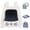 White, variant on Collapsible Cat Carrier Backpack,Breathable Ergonomic 3D Design Backpack Carrier,Mesh Travel Bag with Interior Safety View,Large Space and Foldable Pet Carrier for Travel,Hiking, Shopping, and Vet
