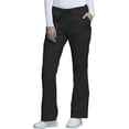 thumbnail image 4 of Cherokee Workwear Core Stretch Women's Scrubs Pant Mid Rise Drawstring Cargo 4044, 4 of 7