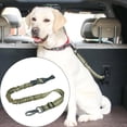 thumbnail image 1 of Arnés de coche para perros, para perros para coches, camiones, viajes, cinturón para perros y grandes Café ligero Salvador cinturón de seguridad para perros, 1 of 8