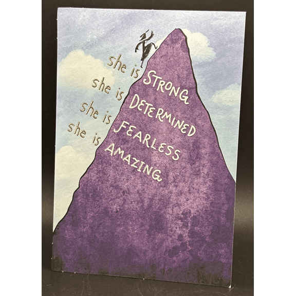 For Her Graduation Greeting Card w/Envelope