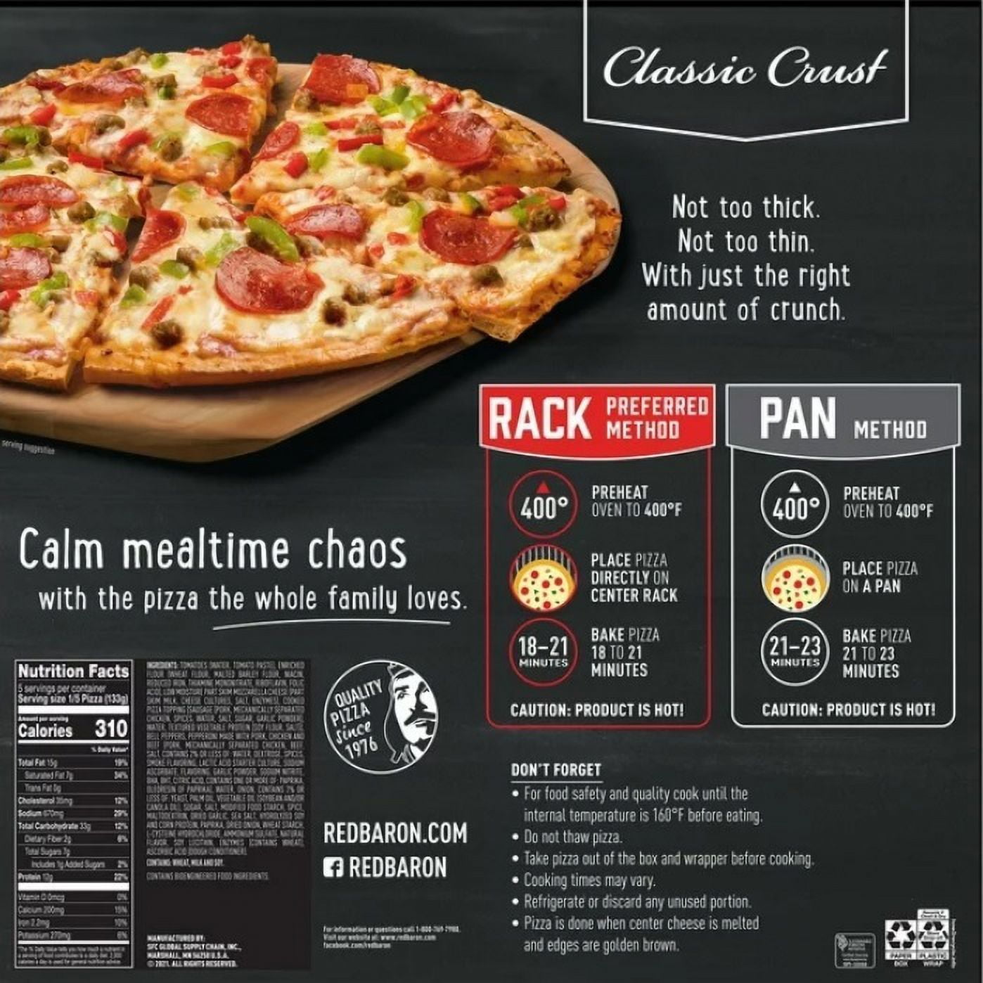 Red Baron Classic Cust Supreme, Red Baron Classic Cust Supreme