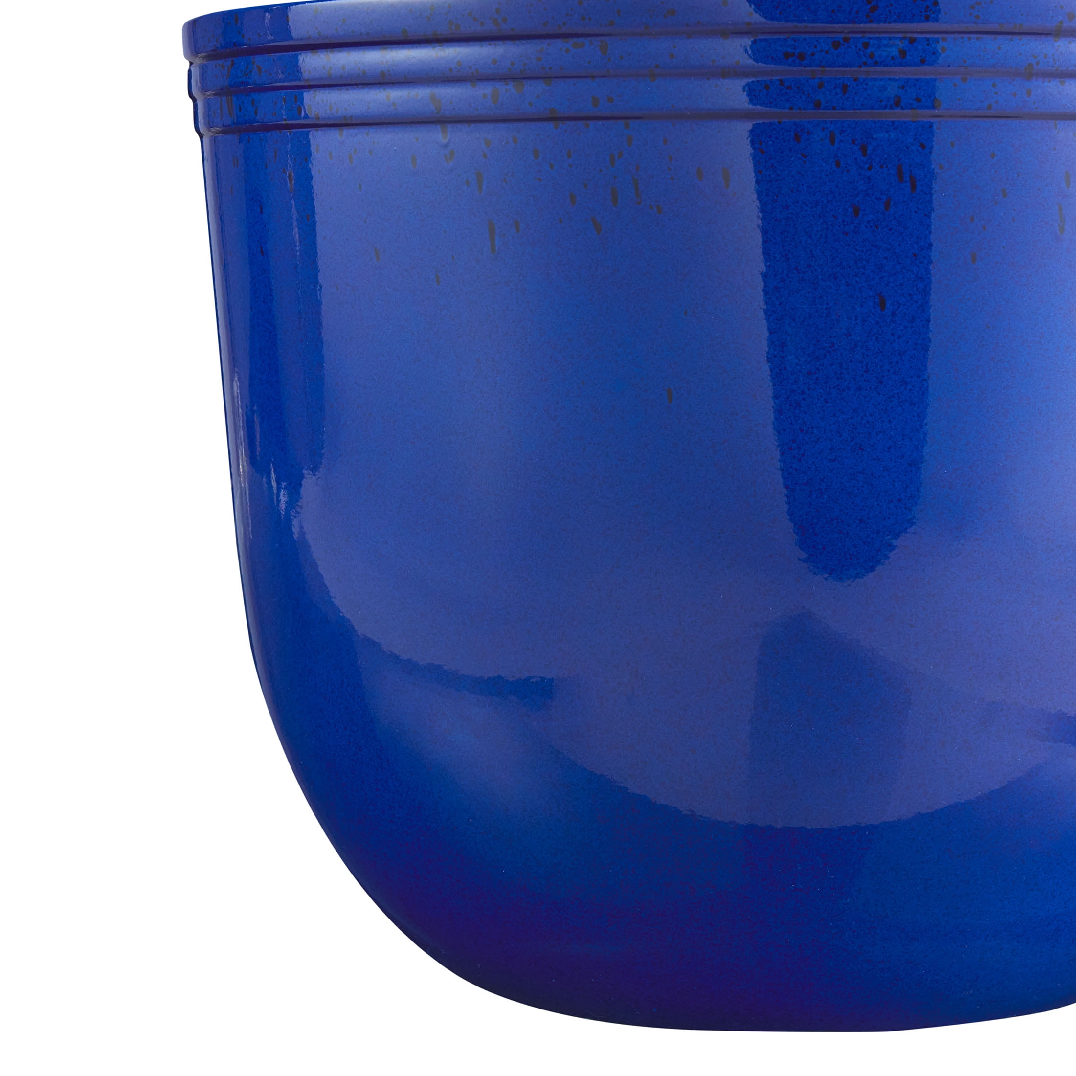 (3 pack) Better Homes & Gardens Meadow 12-Inch Blue Planter for Indoor & Outdoor Use