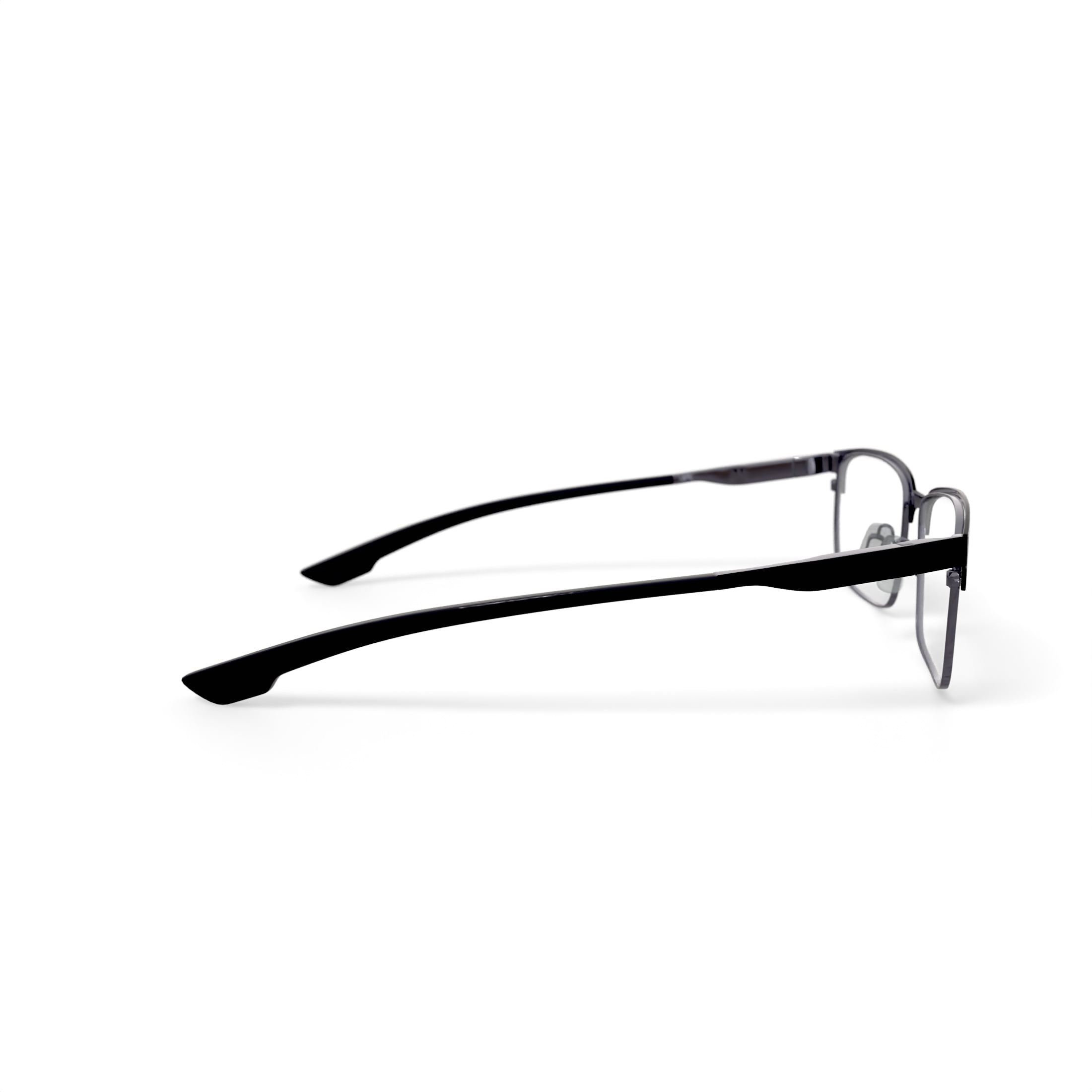Columbia Men's C3016G Prescription Eyeglasses with Case, Satin Black