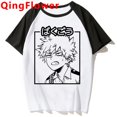 thumbnail image 1 of My Hero Academia Camiseta Mujer Pareja Ropa kawaii Blanco 2022 Estética crop top harajuku streetwear, 1 of 4