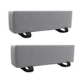 thumbnail image 1 of Almohadillas de espuma viscoelástica para reposabrazos, lavables, universales, portátiles, para silla de ordenador. Gris, 1 of 9