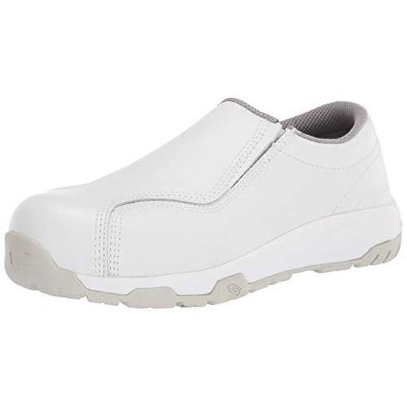 FSI FOOTWEAR SPECIALTIES INTERNATIONAL NAUTILUS Nautilus Safety Footwear Women's Specialty Composite Toe ESD Slip-On Work Shoe White - N1652