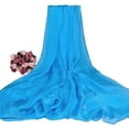 thumbnail image 1 of Sonducket Mantón largo bellamente diseñado para una apariencia elegante y sofisticada Bufanda de gasa para la noche Mantón Accesorios de disfraces cielo azul, 1 of 6