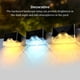 thumbnail image 3 of Inteprter Paquete de 4 luces solares de pared para pasarela, patio, parque, calle, paisaje, lámpara de paisaje, herramienta de iluminación Iluminación y accesorios Luz blanca, 3 of 6