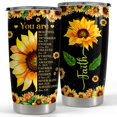 thumbnail image 1 of Vaso aislante inspirador de acero inoxidable SANDJEST de 20 oz, 1 of 7
