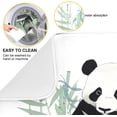 thumbnail image 2 of FREEAMG Dish Drying Mat Panda Eats Bamboo Absorbent Dry Mats for Dishes Draining Pad for Kitchen Countertop 18" x 24", 2 of 7