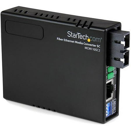 StarTech 10/100 Fiber to Ethernet Media Converter Multi-Mode SC, 2km