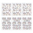 thumbnail image 1 of Adhesivos estáticos para ventanas, calcomanías anticolisión para ventanas contra colisiones de aves, calcomanías de alerta para vidrios, para evitar que las aves choquen contra las ventanas, 1 of 6