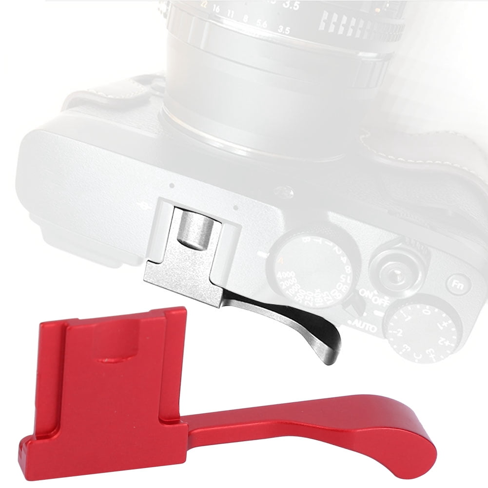 LAFGUR Camera Thumb Grip,Aluminum Alloy Hot Shoe Thumb Up Hand Grip for