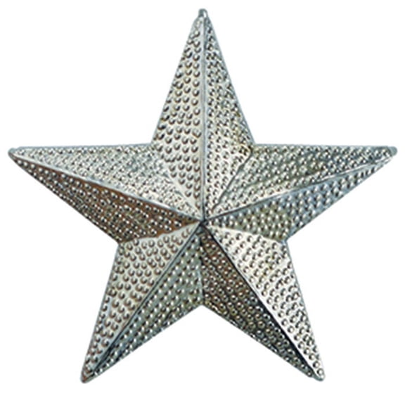 Set of 100 Chenille Pins - Silver Star