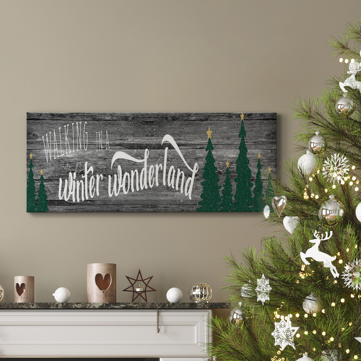Winter Wonderland Premium Gallery Wrapped Canvas - Ready to Hang