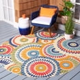 thumbnail image 1 of Safavieh Cabana Marina Suzani Outdoor Area Rug, 1 of 1