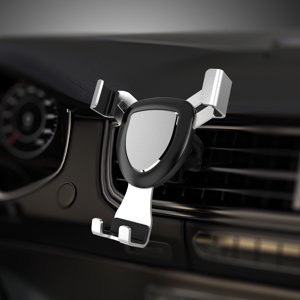 Lightweight Alloy Car Phone Holder, Car Navigation Car Phone Holder, Thickened Pad Car Phone Mount