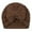 Brown, variant on Velvet Baby Turban Hats with Bow, Stretchy Baby Head Cover Beanies for Newborn, Toddler, Infant Head Wraps 0-24 Months