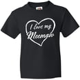 thumbnail image 3 of Inktastic I Love My Meemaw in White Chalk Heart Youth T-Shirt, 3 of 5
