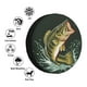 thumbnail image 4 of Fotbe Largemouth Bass jumps out of water Funda de Llanta de Repuesto con Estampado, Engrosada, Ajuste Universal para Jeep, Remolque, RV, SUV, Camión-14 inch, 4 of 6