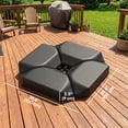 thumbnail image 3 of Outsunny 4 Pcs Poids de Base pour Parasol Déporté Banane, 3 of 10