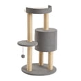 thumbnail image 6 of Two by Two Oak 4-Level Cat Tree and Tower, 6 of 13