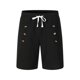 thumbnail image 4 of WILLBEST Pantalones Cortos Casuales para Hombre, para Actividades Al Aire Libre, Cómodos, de Color Sólido, Corte Recto, para Verano y Otoño, de Fácil Cuidado, Lavables A Máquina., 4 of 8