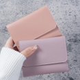 thumbnail image 4 of Womens Short Wallet Simple Solid Color Coin Purse Multifunctional Card Holder Coin Ultra-thin, 4 of 8