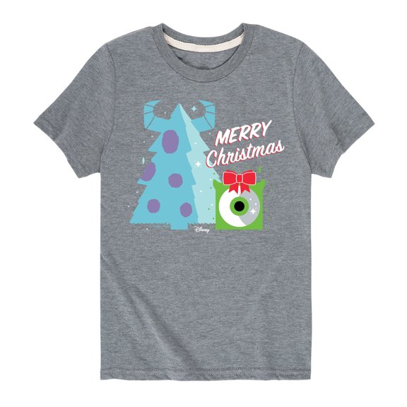 Monsters Inc - Merry Christmas Monsters Inc - Toddler And Youth Short Sleeve Graphic T-Shirt