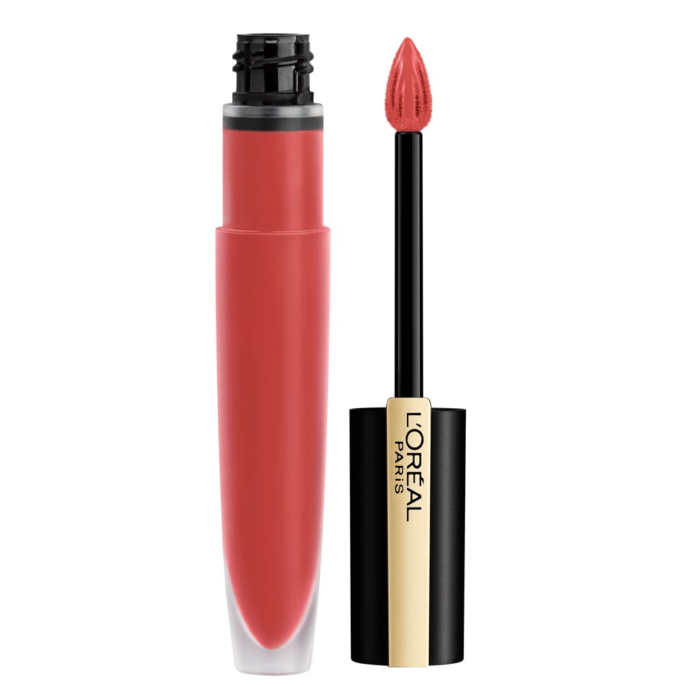 L'Oreal Paris Rouge Signature Lightweight Matte Lip Stain, High Pigment, Adored, 0.23 oz
